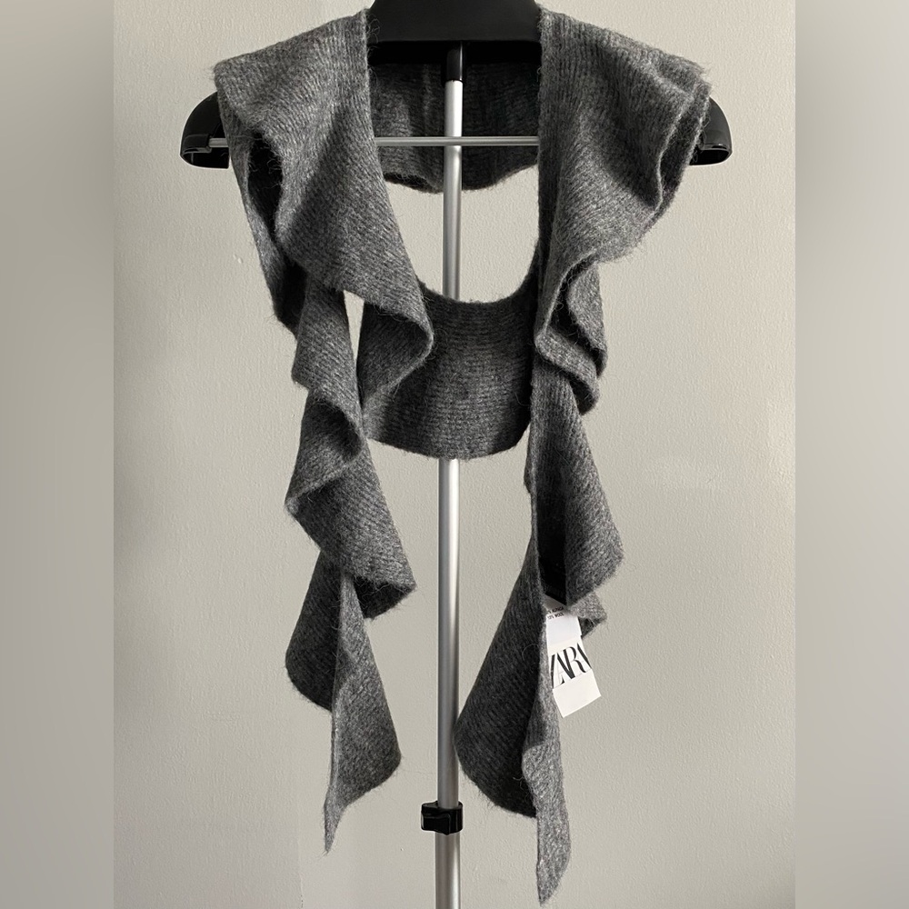Zara Wool & Alpaca Blend scarf